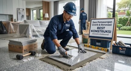 jasa borong pasang granit