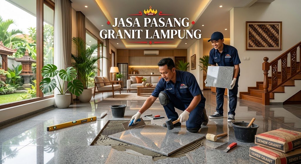 jasa borong pasang granit lampung